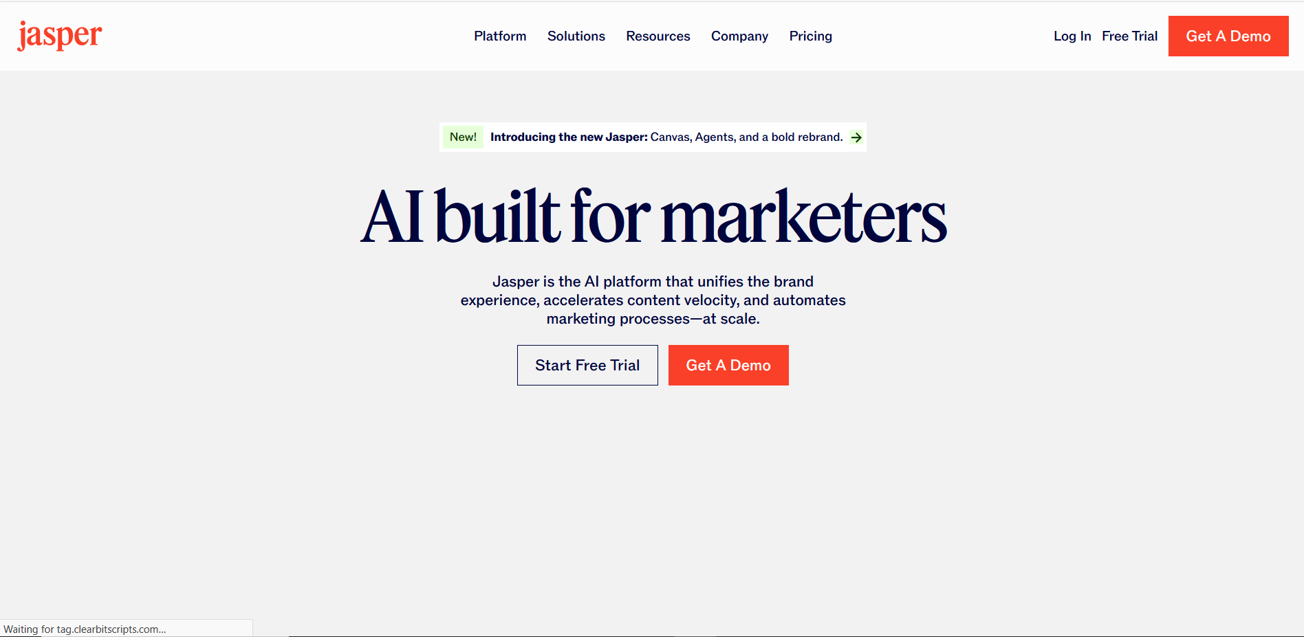 Jasper Interface